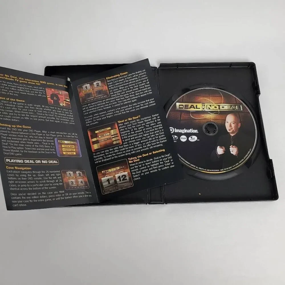 Deal or No Deal Interactive DVD Game Show 2005 Hosted by Howie Mandel - NBC